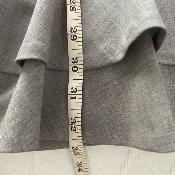 Banana Republic Fit & Flare Midi Ruffle Wool Dress petite - Picture 6 of 6